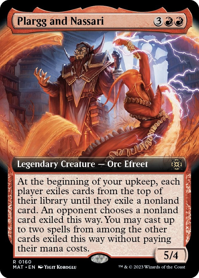 Image for Plargg and Nassari (Extended Art) (March of the Machine: The Aftermath) (160) - Magic: The Gathering