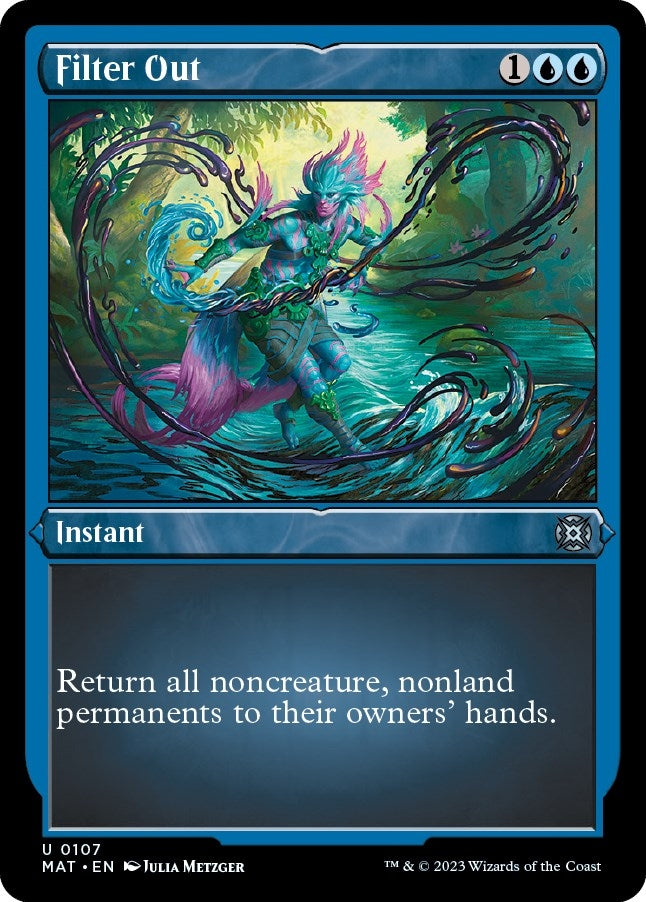 Image for Filter Out (Foil Etched) (March of the Machine: The Aftermath) (107) - Magic: The Gathering