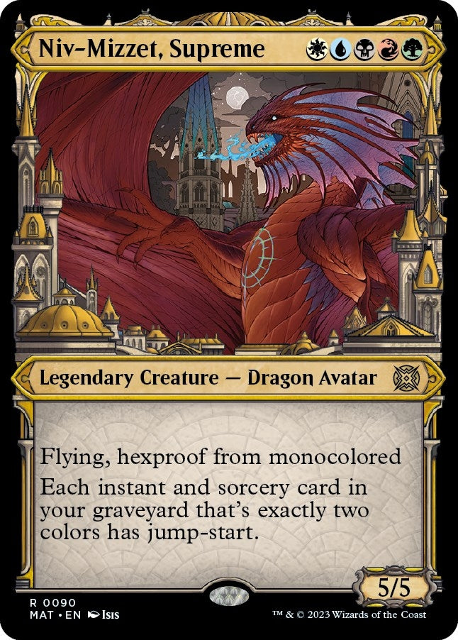 Image for Niv-Mizzet, Supreme (Showcase) (March of the Machine: The Aftermath) (90) - Magic: The Gathering