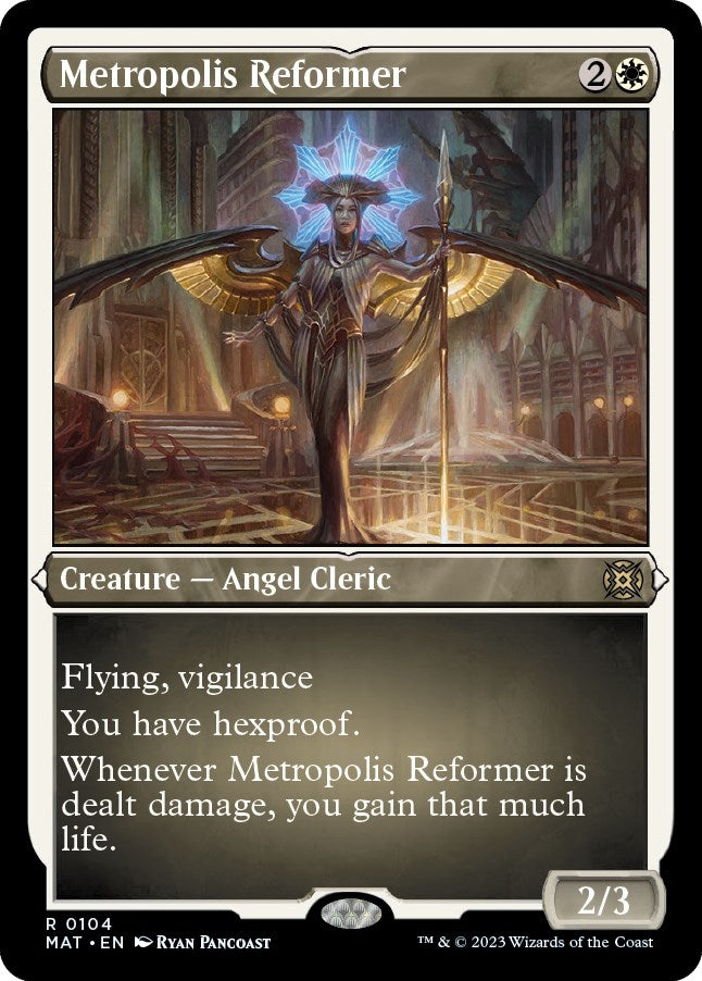 Image for Metropolis Reformer (Foil Etched) (March of the Machine: The Aftermath) (104) - Magic: The Gathering