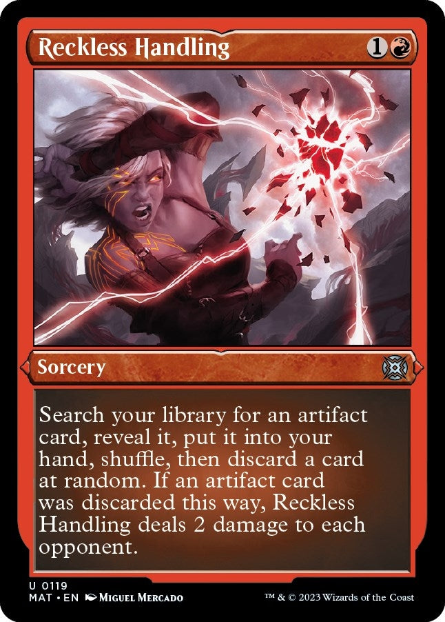 Image for Reckless Handling (Foil Etched) (March of the Machine: The Aftermath) (119) - Magic: The Gathering