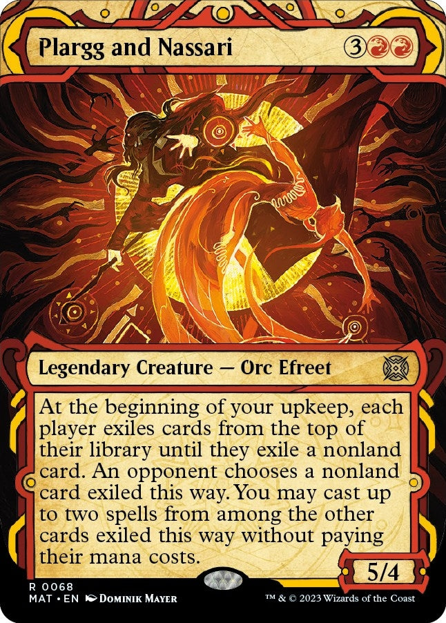 Image for Plargg and Nassari (Showcase) (March of the Machine: The Aftermath) (68) - Magic: The Gathering