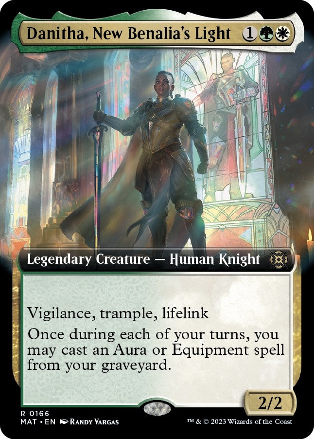 Image for Danitha, New Benalia's Light (Extended Art) (March of the Machine: The Aftermath) (166) - Magic: The Gathering