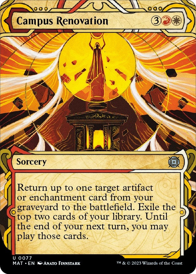 Image for Campus Renovation (Showcase) (March of the Machine: The Aftermath) (77) - Magic: The Gathering