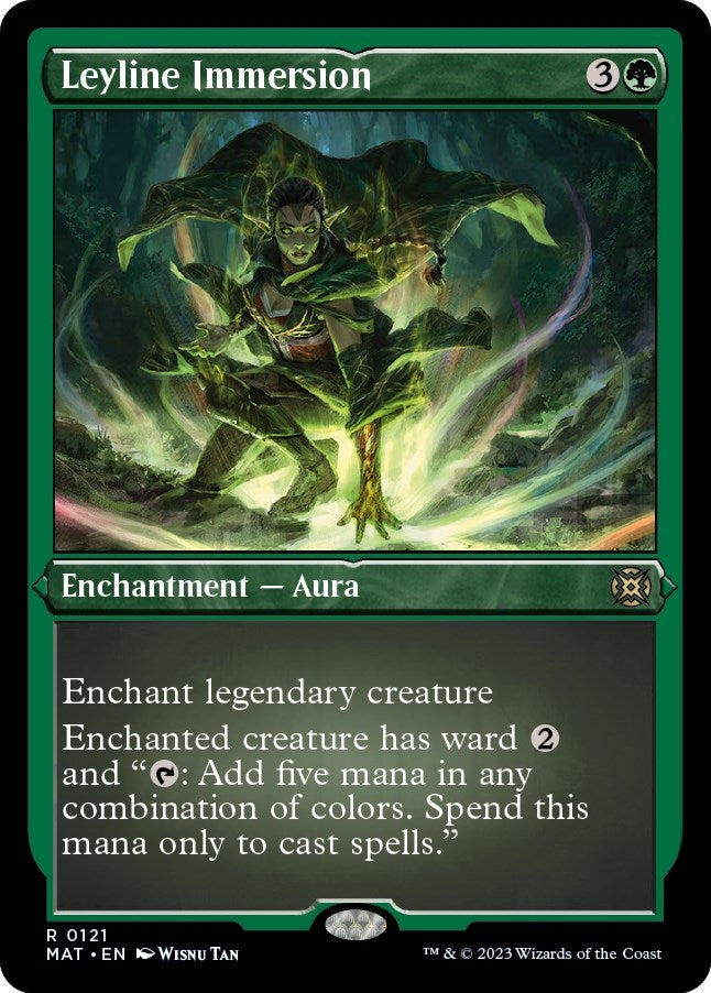 Image for Leyline Immersion (Foil Etched) (March of the Machine: The Aftermath) (121) - Magic: The Gathering
