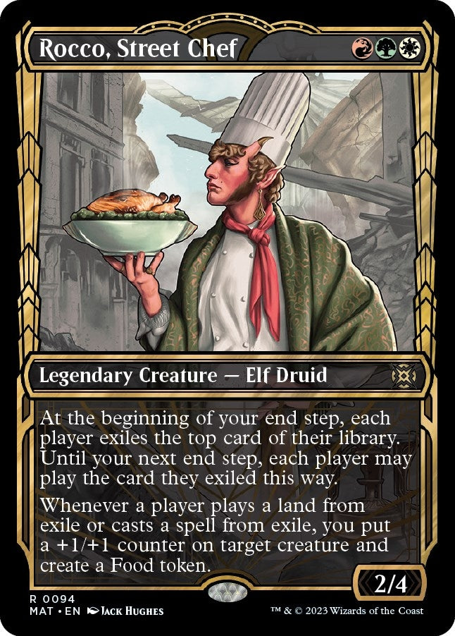 Image for Rocco, Street Chef (Showcase) (March of the Machine: The Aftermath) (94) - Magic: The Gathering