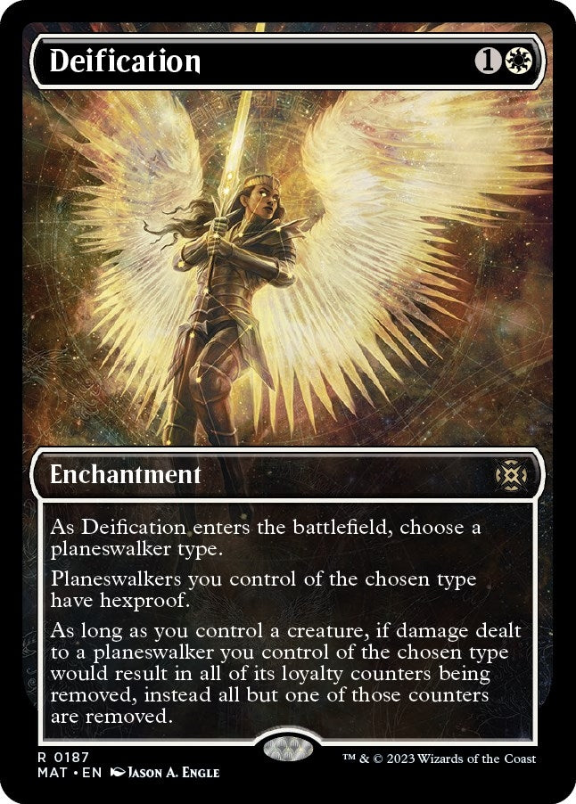 Image for Deification (Halo Foil) (March of the Machine: The Aftermath) (187) - Magic: The Gathering