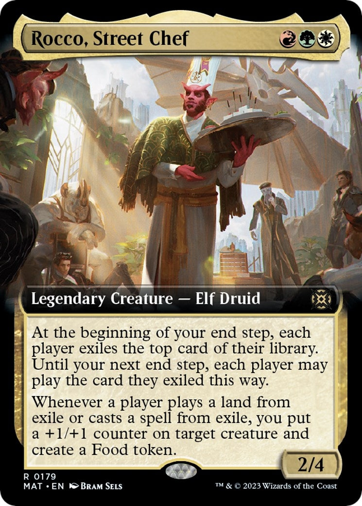 Image for Rocco, Street Chef (Extended Art) (March of the Machine: The Aftermath) (179) - Magic: The Gathering
