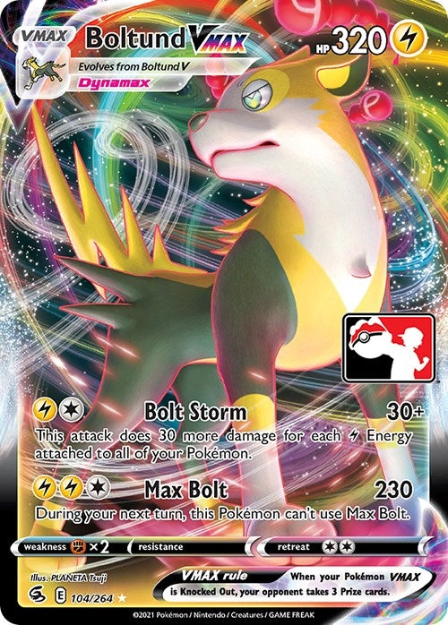 Image for Boltund VMAX (Prize Pack Series Cards) (104/264) - Pokemon