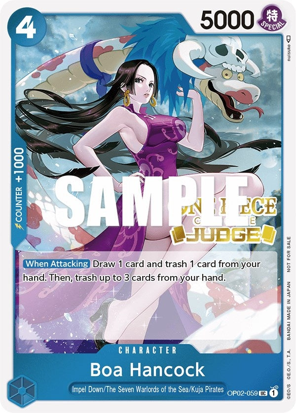 Image for Boa Hancock (Judge) (One Piece Promotion Cards) (OP02-059) - One Piece Card Game