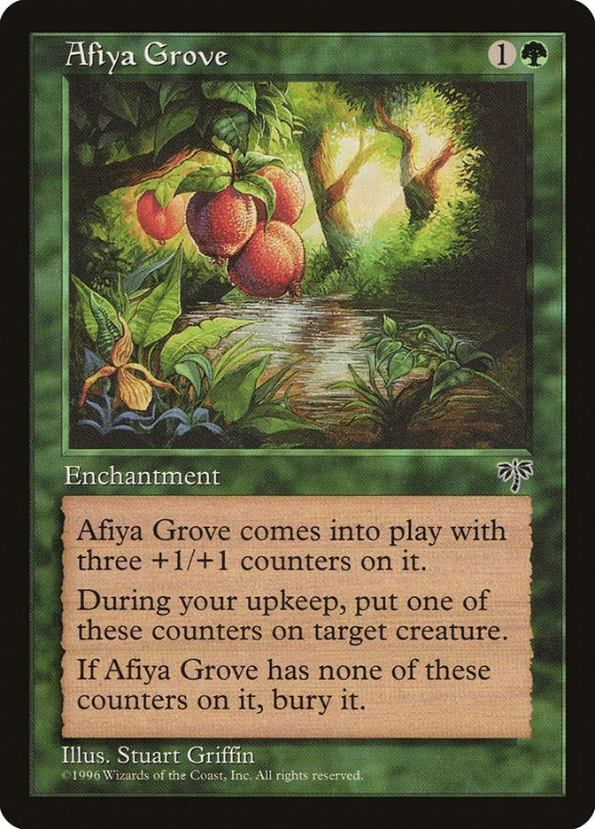 Image for Afiya Grove (Mirage) - Magic: The Gathering
