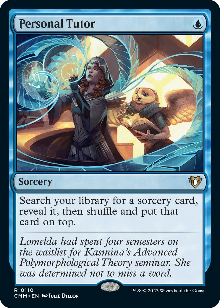 Image for Personal Tutor (Commander Masters) (110) - Magic: The Gathering
