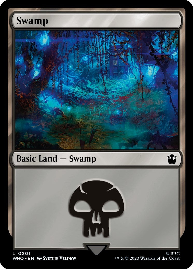 Image for Swamp (0201) (Universes Beyond: Doctor Who) (201) - Magic: The Gathering