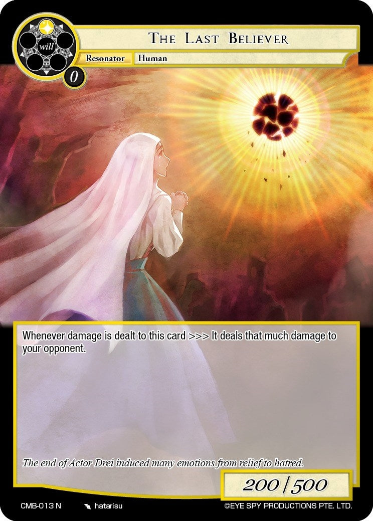Image for The Last Believer (Crimson Moon's Battleground) (CMB-013 N) - Force of Will