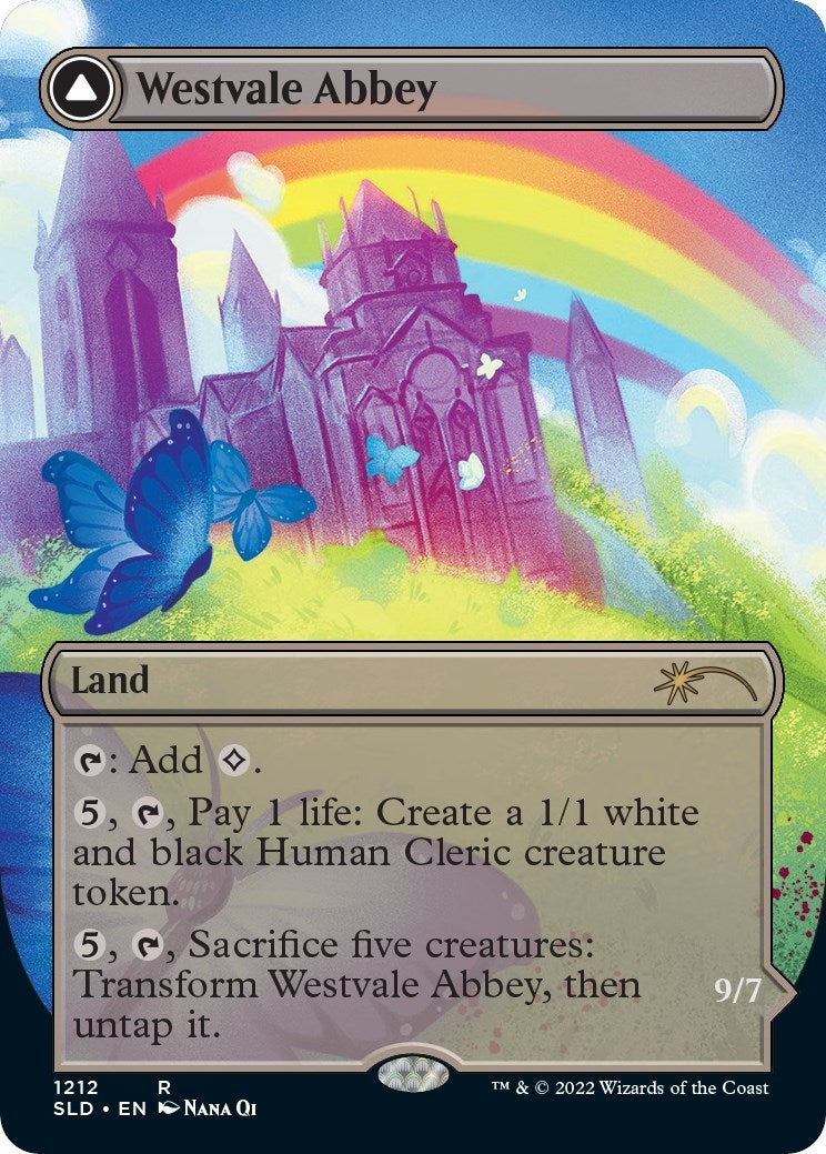 Image for Westvale Abbey (Display Commander) - Thick Stock (Secret Lair Drop Series) (1212) - Magic: The Gathering