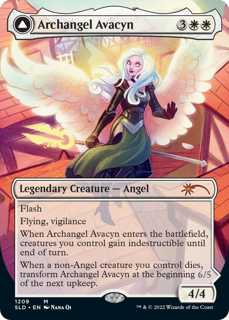 Image for Archangel Avacyn (Display Commander) - Thick Stock (Secret Lair Drop Series) (1209) - Magic: The Gathering