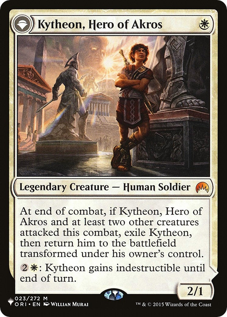 Image for Kytheon, Hero of Akros (The List Reprints) (23) - Magic: The Gathering