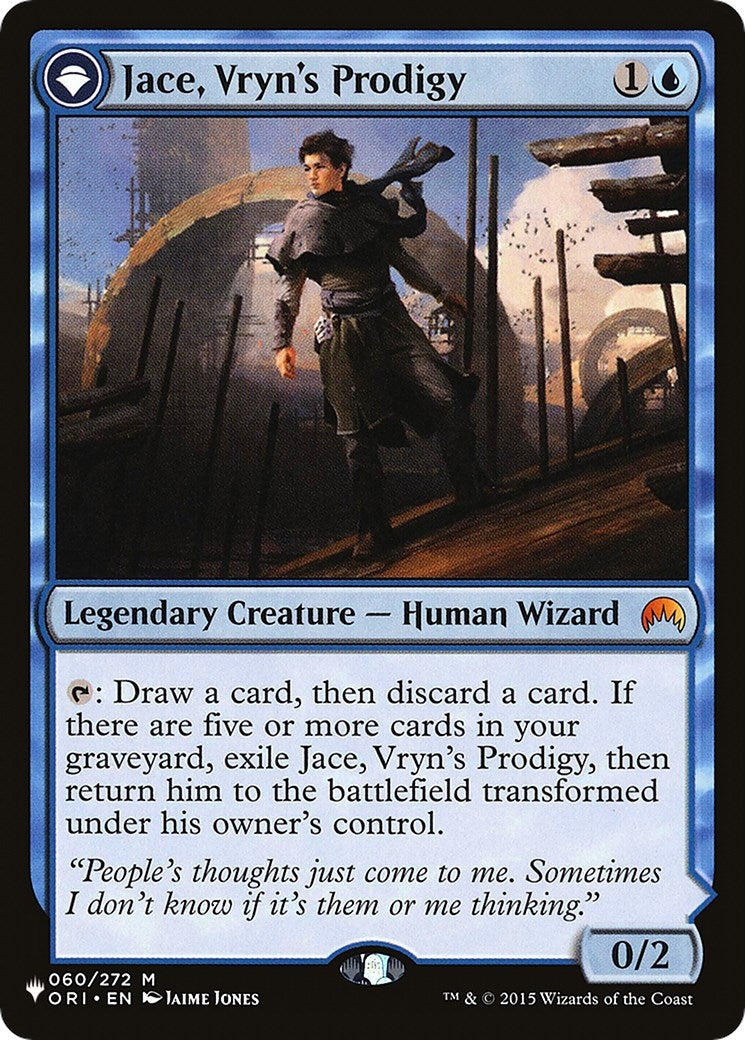Image for Jace, Vryn's Prodigy (The List Reprints) (60) - Magic: The Gathering