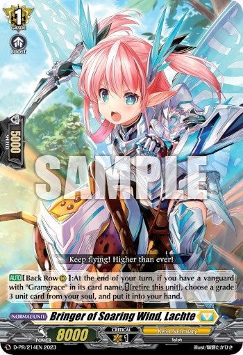 Image for Bringer of Soaring Wind, Lachte (D Promo Cards) (D-PR/214EN) - Cardfight Vanguard