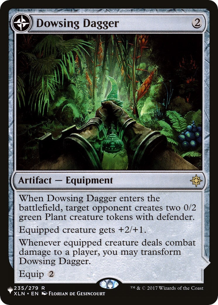Image for Dowsing Dagger (The List Reprints) (235) - Magic: The Gathering