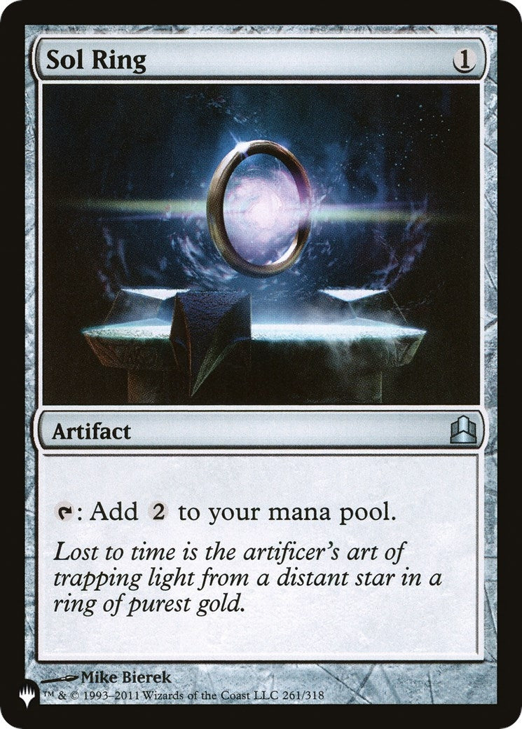 Image for Sol Ring (CMD) (The List Reprints) (261) - Magic: The Gathering