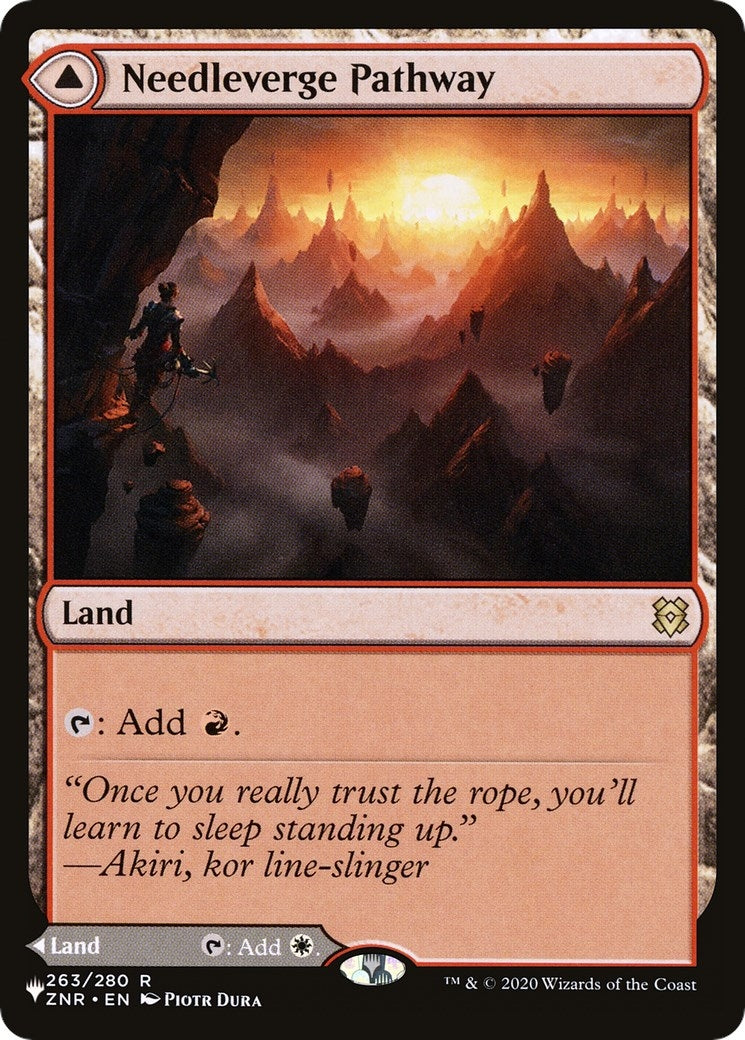 Image for Needleverge Pathway (The List Reprints) (263) - Magic: The Gathering