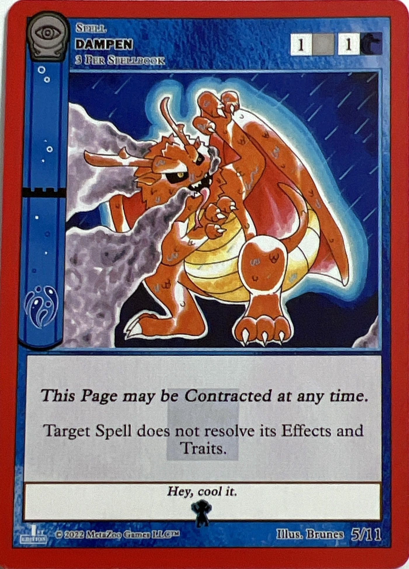 Image for Dampen (Seance: First Edition Release Event Deck) (5/11) - MetaZoo
