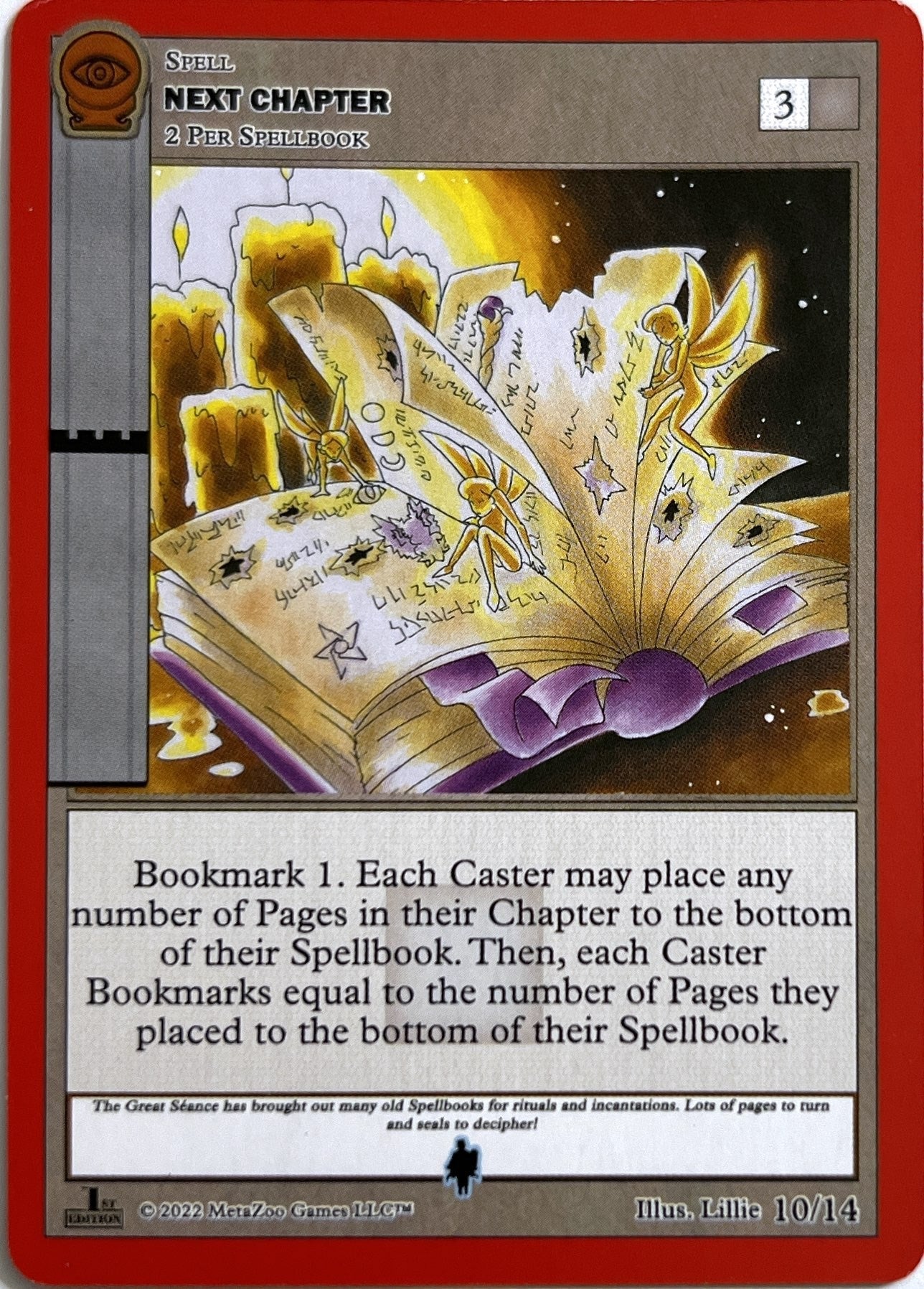 Image for Next Chapter (The Gray Man) (Seance: First Edition Release Event Deck) (10/14) - MetaZoo