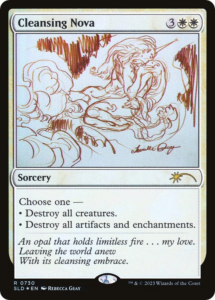 Image for Cleansing Nova (Sketch Showcase) (Secret Lair Drop Series) (730) - Magic: The Gathering