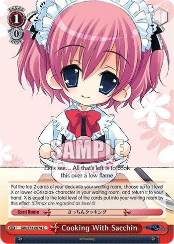 Image for Cooking With Sacchin (The Fruit of Grisaia) (GRI/S72-E074 C) - Weiss Schwarz