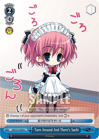 Image for Turn Around And There's Sachi (The Fruit of Grisaia) (GRI/S72-E096 U) - Weiss Schwarz