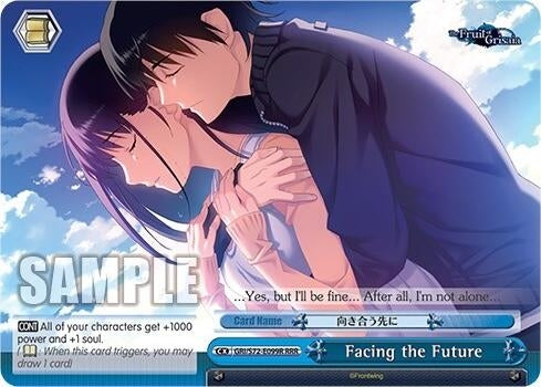 Image for Facing the Future (RRR) (The Fruit of Grisaia) (GRI/S72-E099R RRR) - Weiss Schwarz