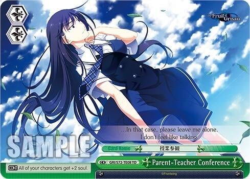 Image for Parent-Teacher Conference (The Fruit of Grisaia) (GRI/S72-TE08 TD) - Weiss Schwarz