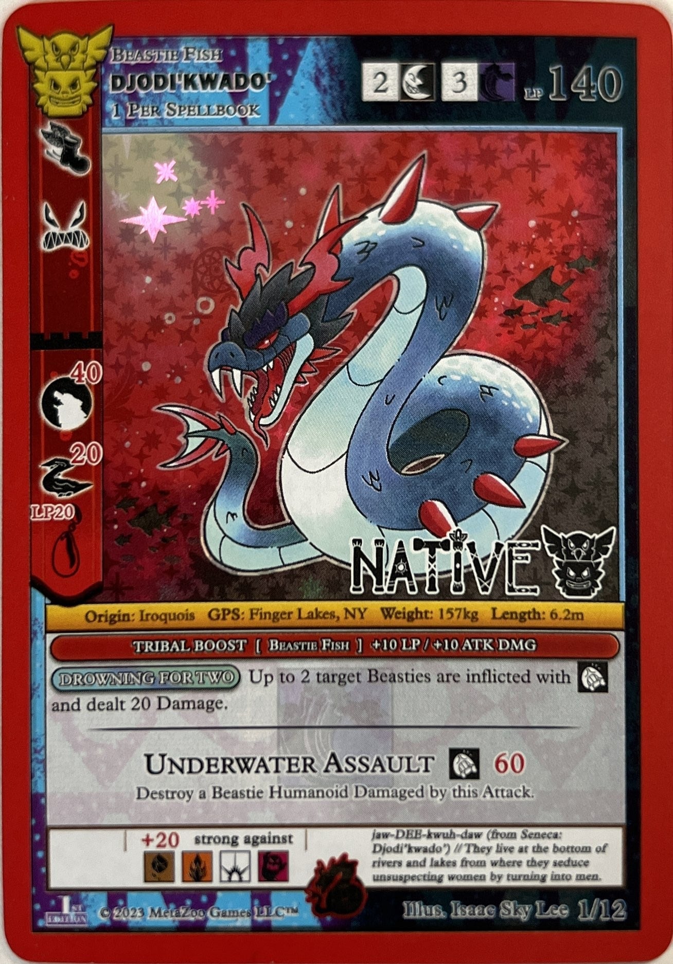 Image for Djodi'Kwado' (Native: First Edition Release Event Deck) (1/12) - MetaZoo