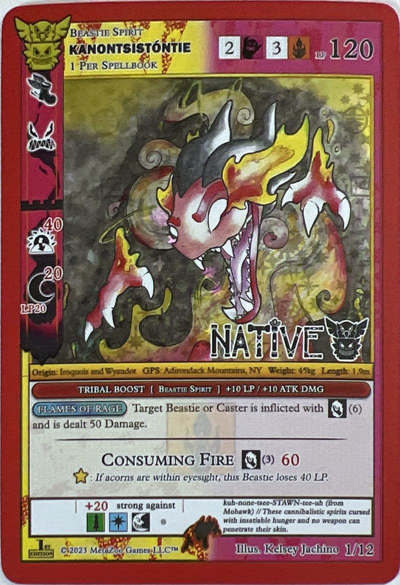 Image for Kanontsistontie (Native: First Edition Release Event Deck) (1/12) - MetaZoo