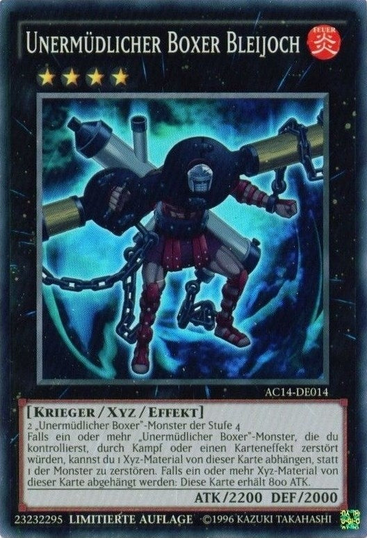 Image for Battlin' Boxer Lead Yoke (German) - "Unermüdlicher Boxer Bleijoch" (Advent Calendar 2014 (Adventskalender ZEXAL-Edition)) (AC14-DE014) - YuGiOh