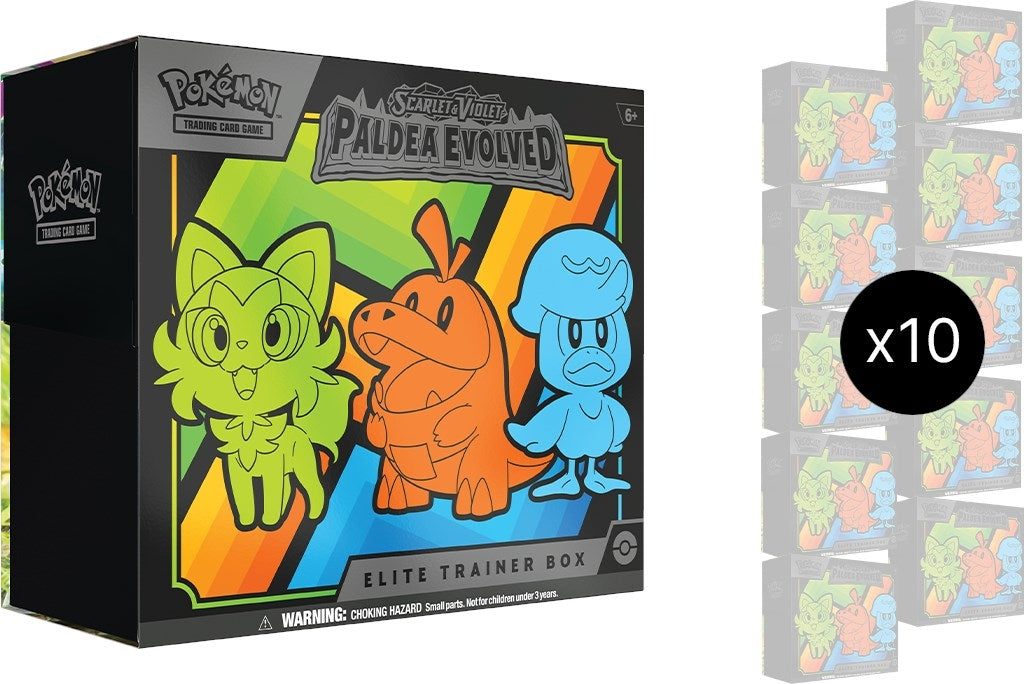 Image for Paldea Evolved Elite Trainer Box Case - Pokemon