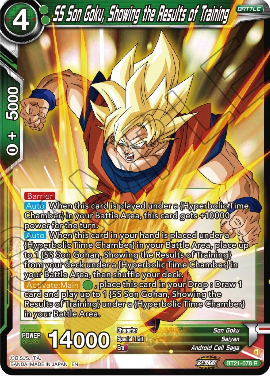 Image for SS Son Goku, Showing the Results of Training (Wild Resurgence) (BT21-078) - Dragon Ball Super: Masters