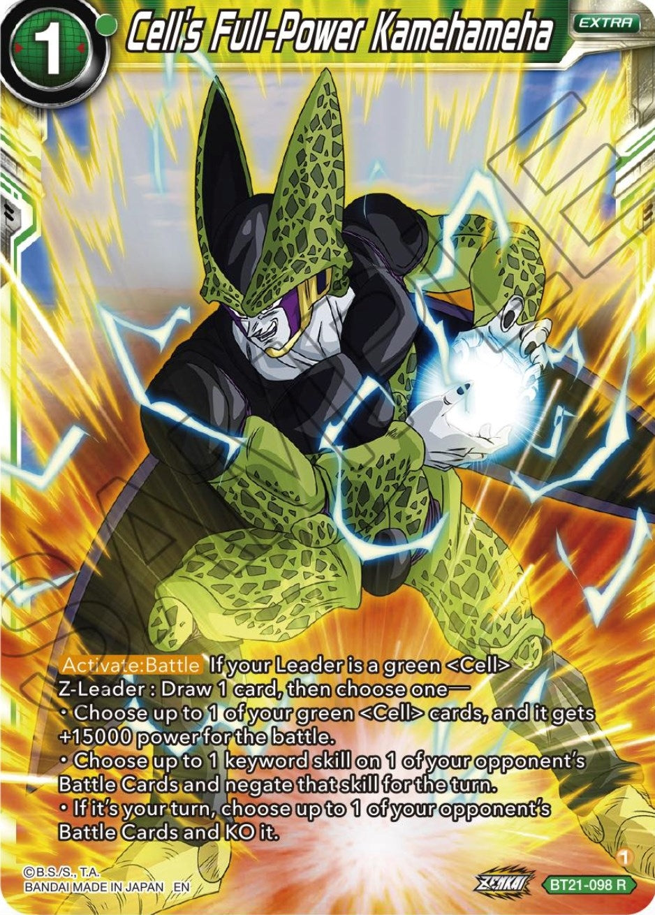 Image for Cell's Full-Power Kamehameha (Wild Resurgence) (BT21-098) - Dragon Ball Super: Masters