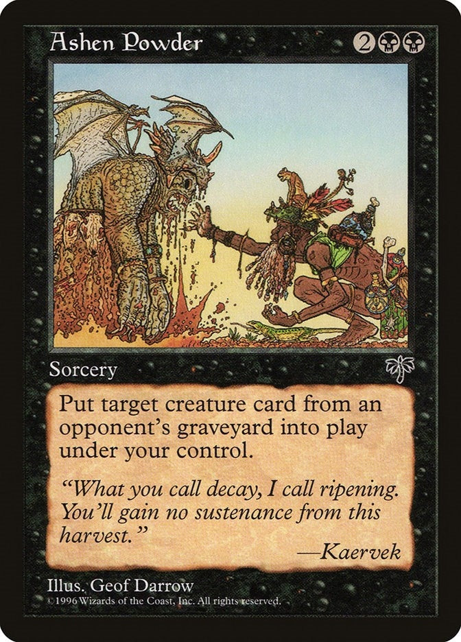 Image for Ashen Powder (Mirage) - Magic: The Gathering