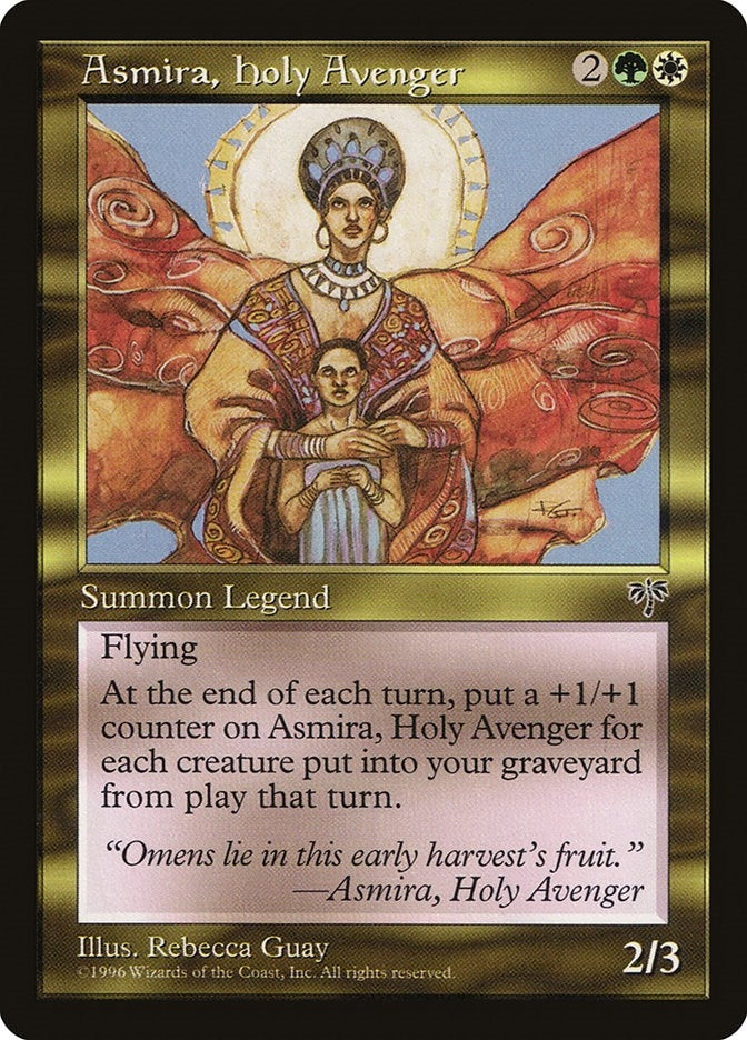 Image for Asmira, Holy Avenger (Mirage) - Magic: The Gathering
