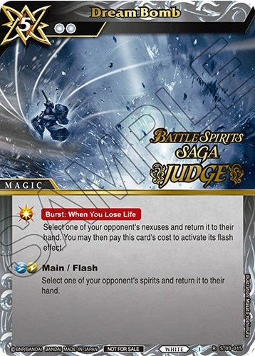 Image for Dream Bomb (Judge Pack Vol. 1) (Battle Spirits Saga Promo Cards) (ST03-015) - Battle Spirits Saga