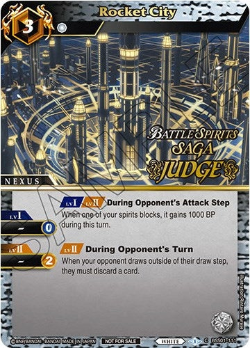 Image for Rocket City (Judge Pack Vol. 1) (Battle Spirits Saga Promo Cards) (BSS01-111) - Battle Spirits Saga