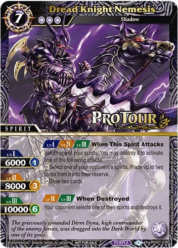 Image for Dread Knight Nemesis (X Rare Special Pack Vol. 1) (Battle Spirits Saga Promo Cards) (BSS01-038) - Battle Spirits Saga