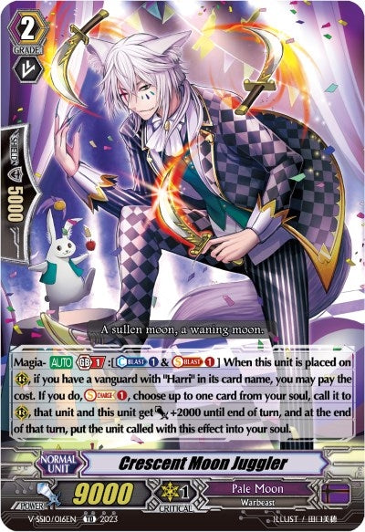 Image for Crescent Moon Juggler (Foil) (V-SS10 Premium Battle Deckset 2023) (V-SS10/016EN) - Cardfight Vanguard