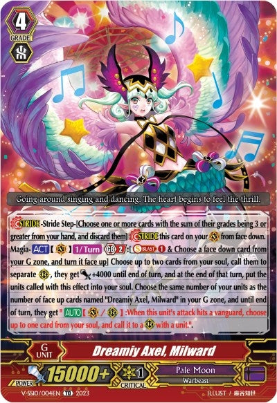 Image for Dreamiy Axel, Milward (Foil) (V-SS10 Premium Battle Deckset 2023) (V-SS10/004EN) - Cardfight Vanguard