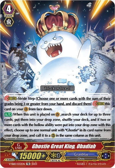 Image for Ghostie Great King, Obadiah (Foil) (V-SS10 Premium Battle Deckset 2023) (V-SS10/032EN) - Cardfight Vanguard