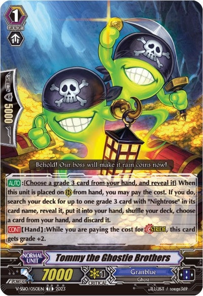 Image for Tommy the Ghostie Brothers (Foil) (V-SS10 Premium Battle Deckset 2023) (V-SS10/050EN) - Cardfight Vanguard
