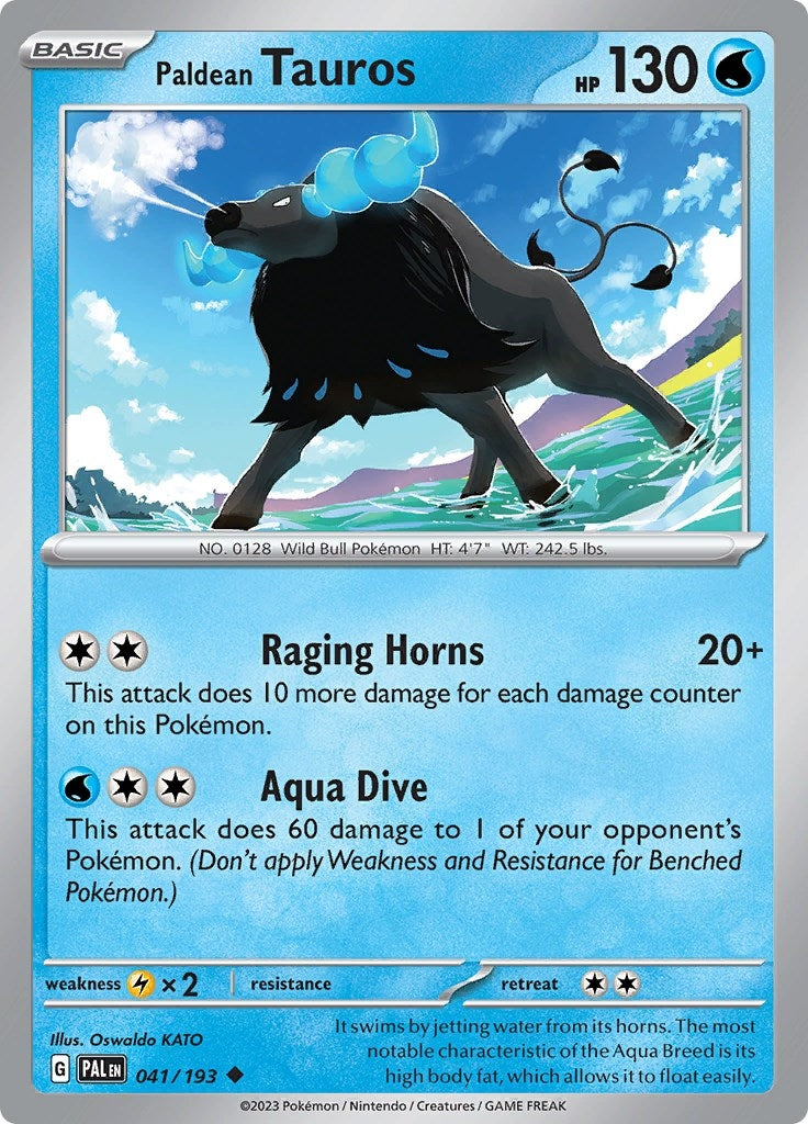 Image for Paldean Tauros (SV02: Paldea Evolved) (041/193) - Pokemon