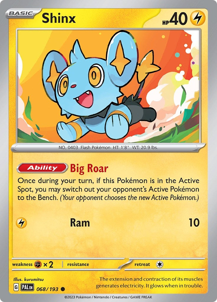 Image for Shinx (SV02: Paldea Evolved) (068/193) - Pokemon